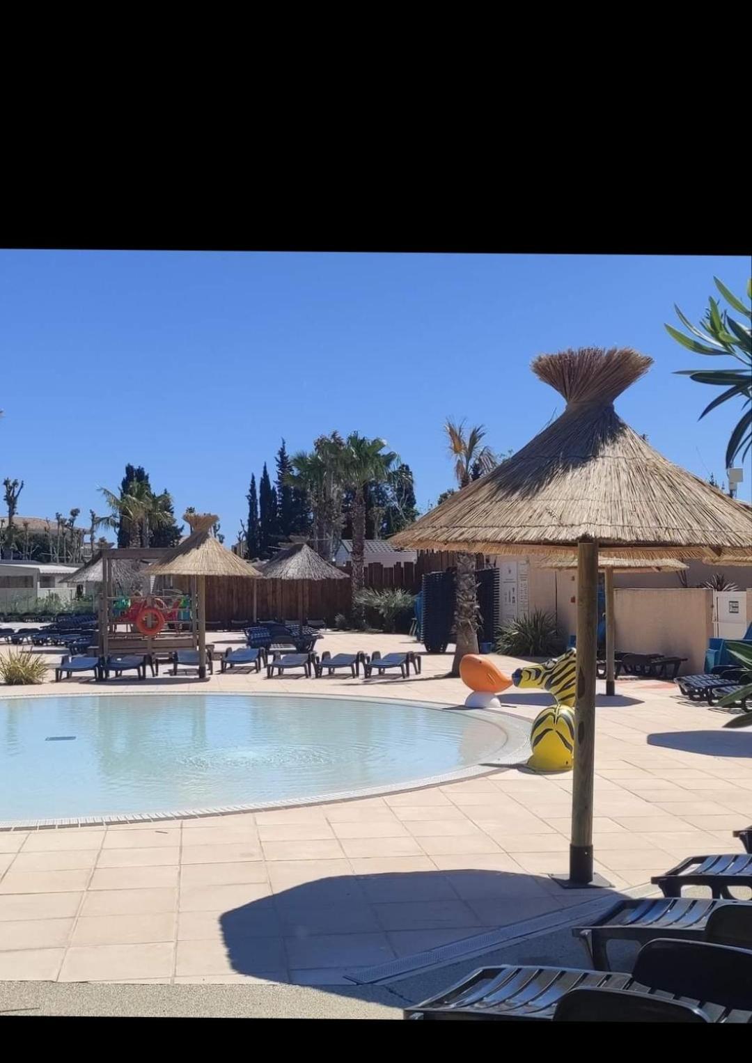 Camping La Jasse Sables Du Midi 4 Etoiles Hotell Valras-Plage Eksteriør bilde